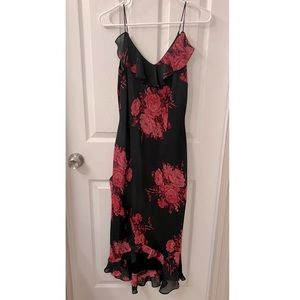 Express Floral Cocktail Dress